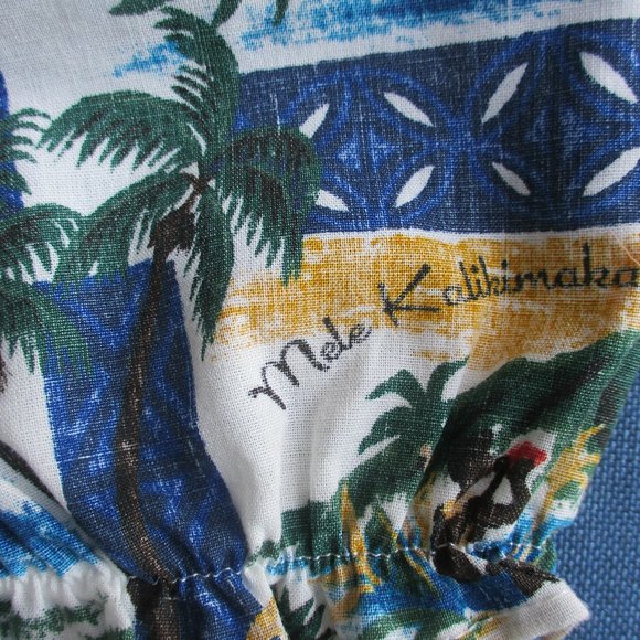 NWOT REYN SPOONER ~ GIRLS INFANT HAWAIIAN SHORTS ~ sz. 6-12 mo. ~ RUFFLE DETAIL - Picture 5 of 7